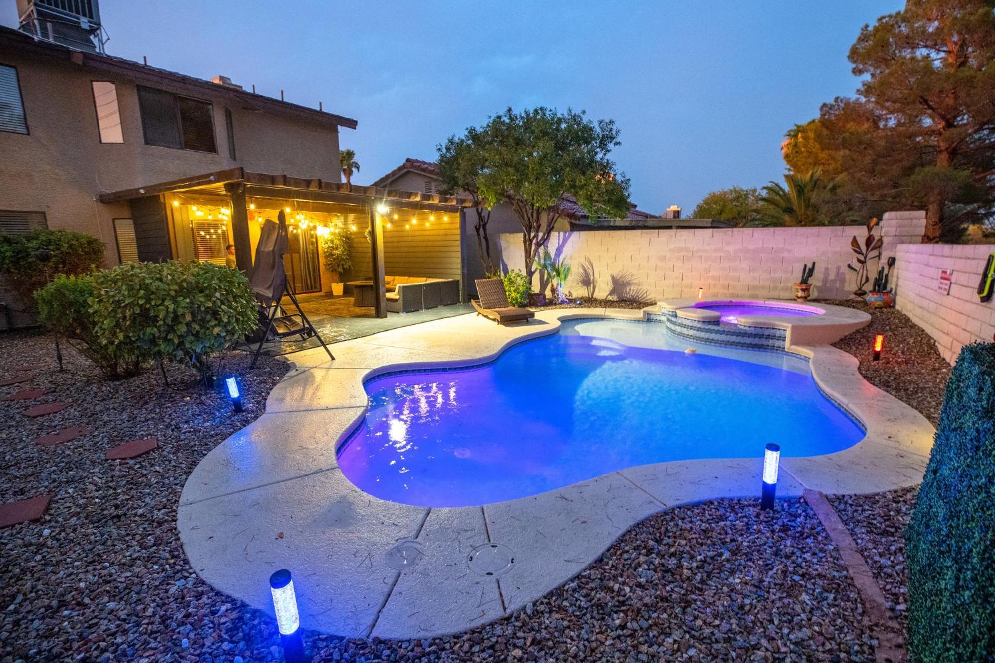 Vila 1800 Sqft House W/Heated Pool Spa 13Min From Strip Las Vegas Exteriér fotografie