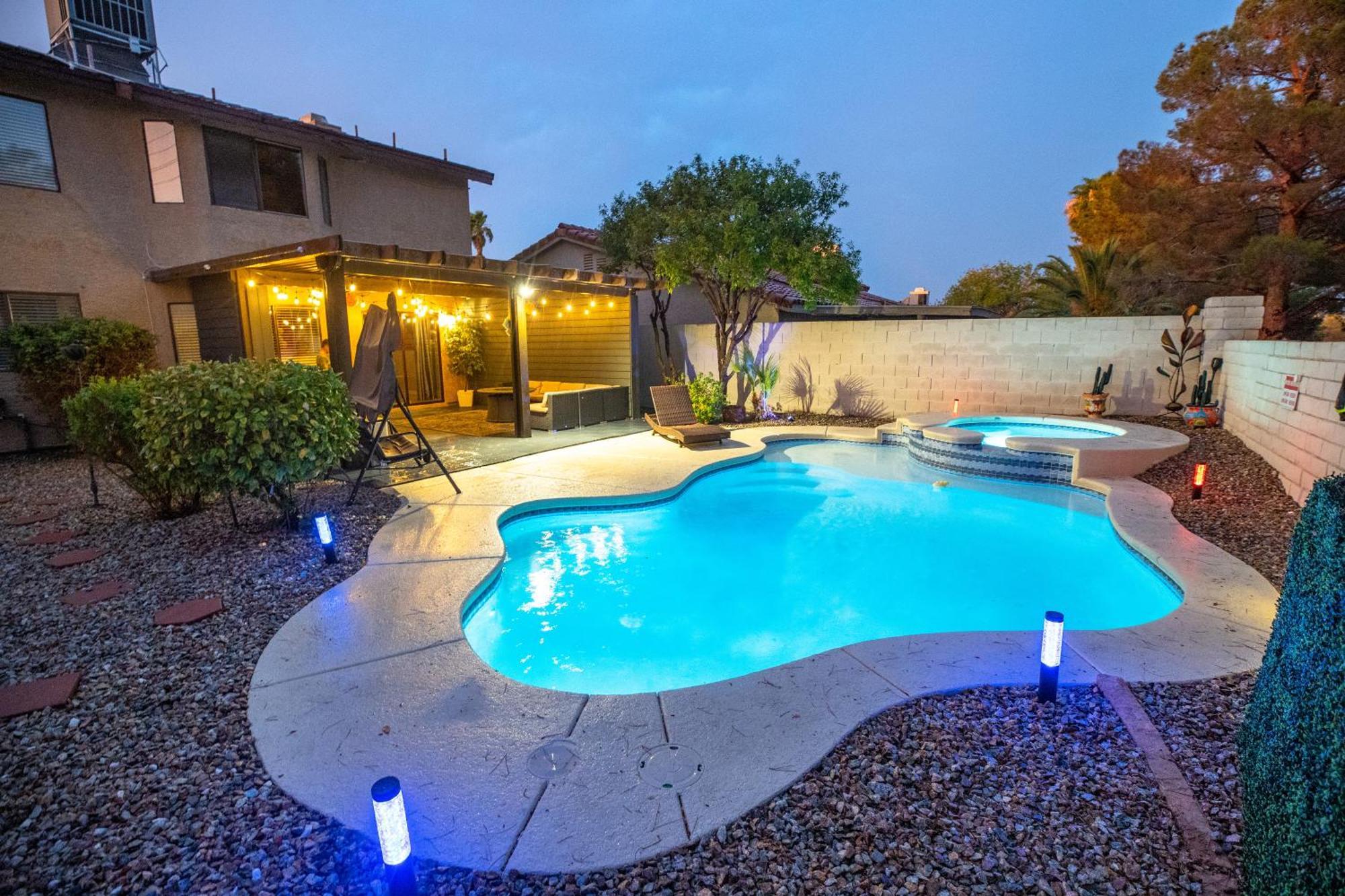 Vila 1800 Sqft House W/Heated Pool Spa 13Min From Strip Las Vegas Exteriér fotografie